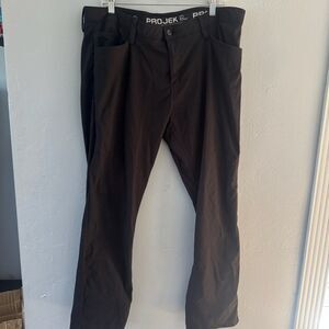 Projek Raw Golf Pants Performance Stretch Waist Men's Dress Pants Size 38